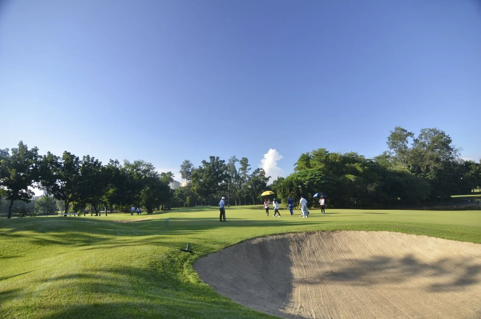 宿务Cebu Country Club球场概况：18洞72杆与树木、水域特点