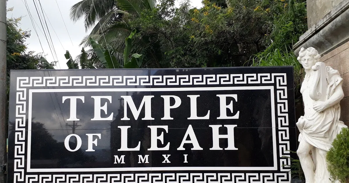 宿务Temple of Leah的建筑：列柱、正面台阶与左右对称的外观怎么看的正文配图2