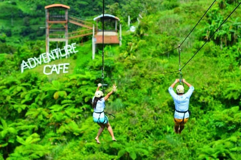 宿务市郊Gaas的Adventure Cafe：用餐与滑索体验怎么安排的正文配图1