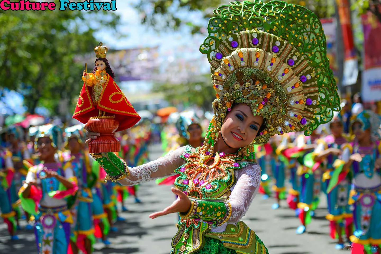 宿务街头的Sinulog装饰