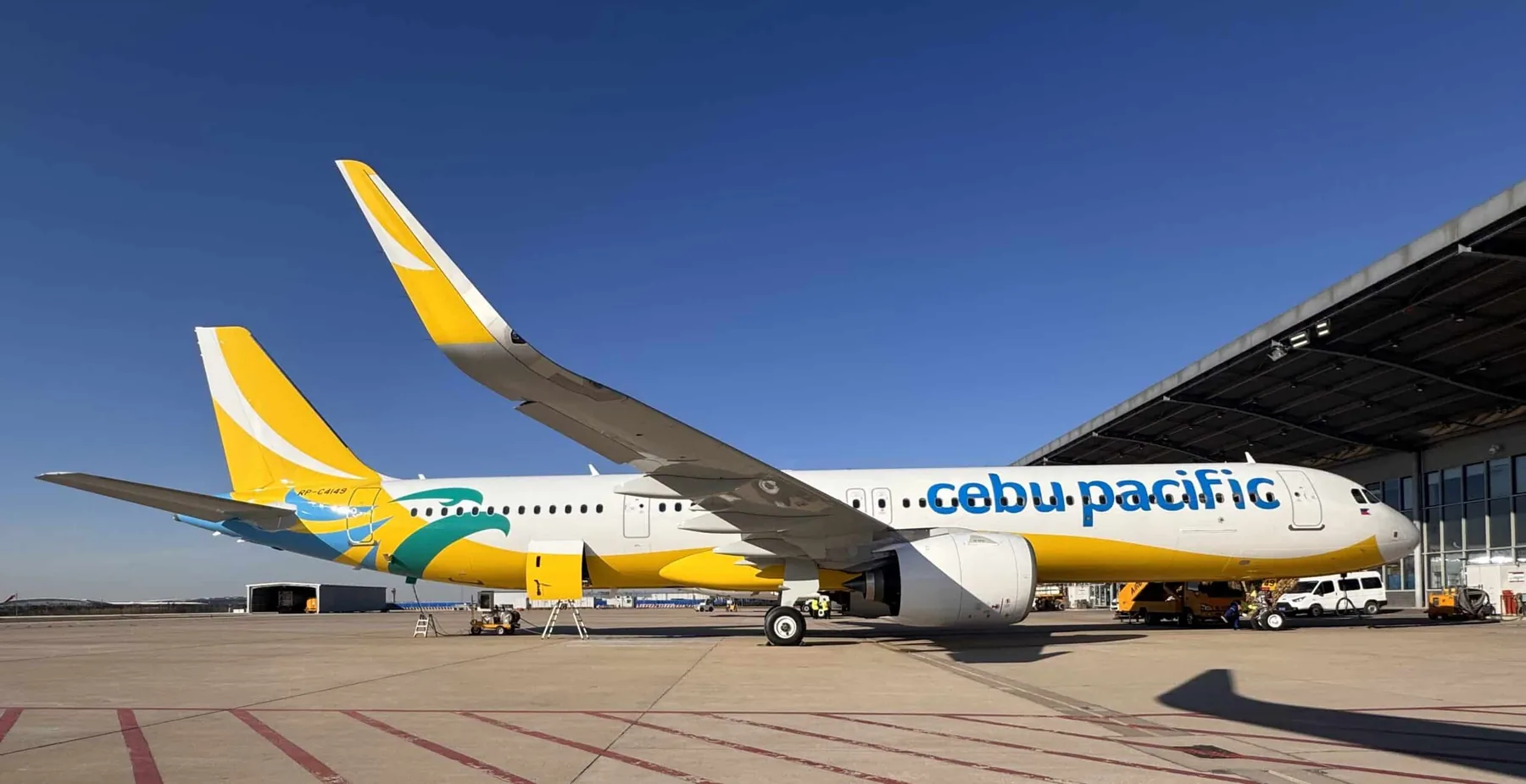 香港至宿务航线可选的Cebu Pacific客机