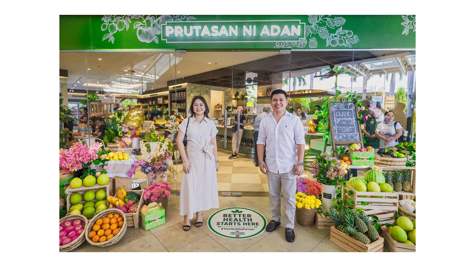 BTCのPrutasan ni Adanの店頭