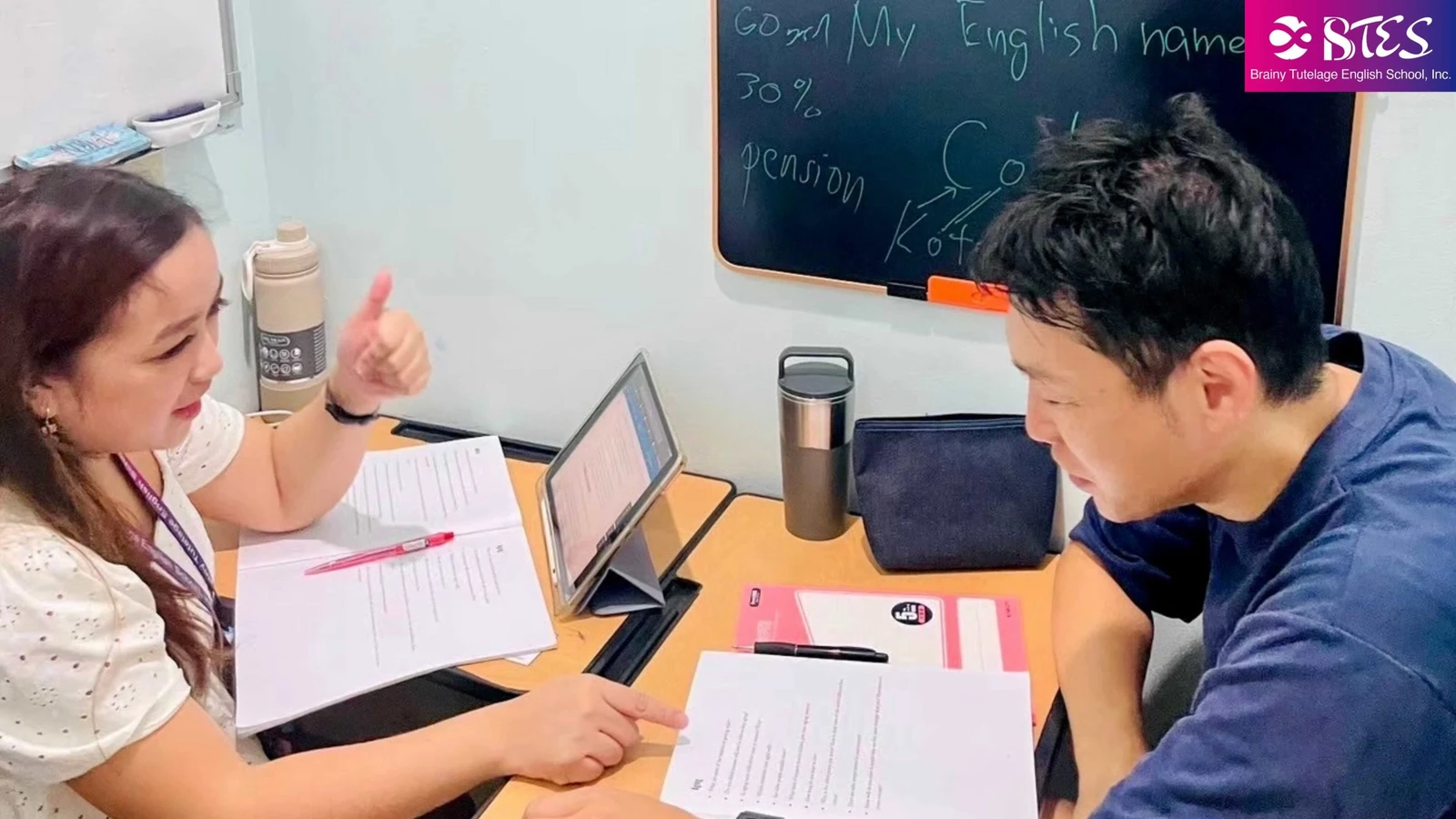 BTES English Academy ESL4课程:一对一与团体课的分配