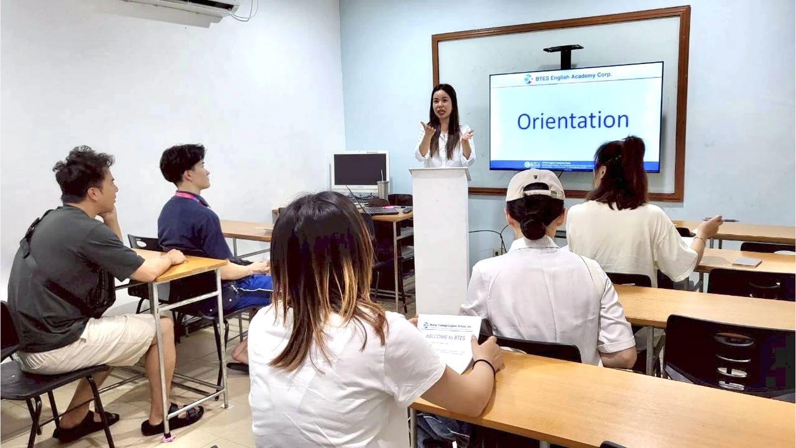 BTES English Academy 1至3周短期留学:课数与短期费用