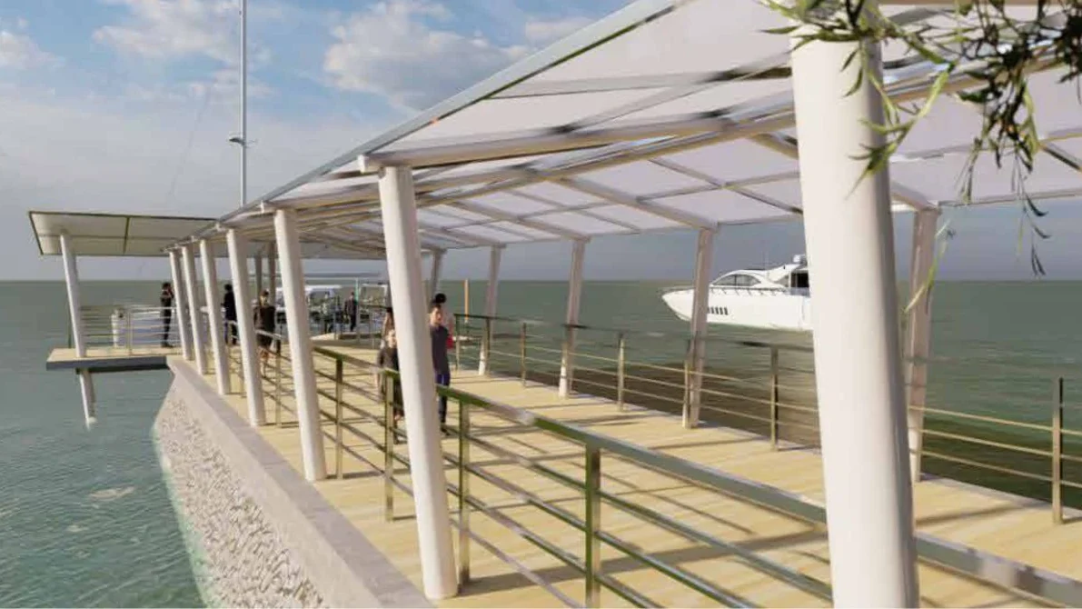 The Wharf at NUSTAR：专用码头、水上接送与使用条件