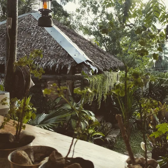 Payag n’ Kapitan的自然风格小屋