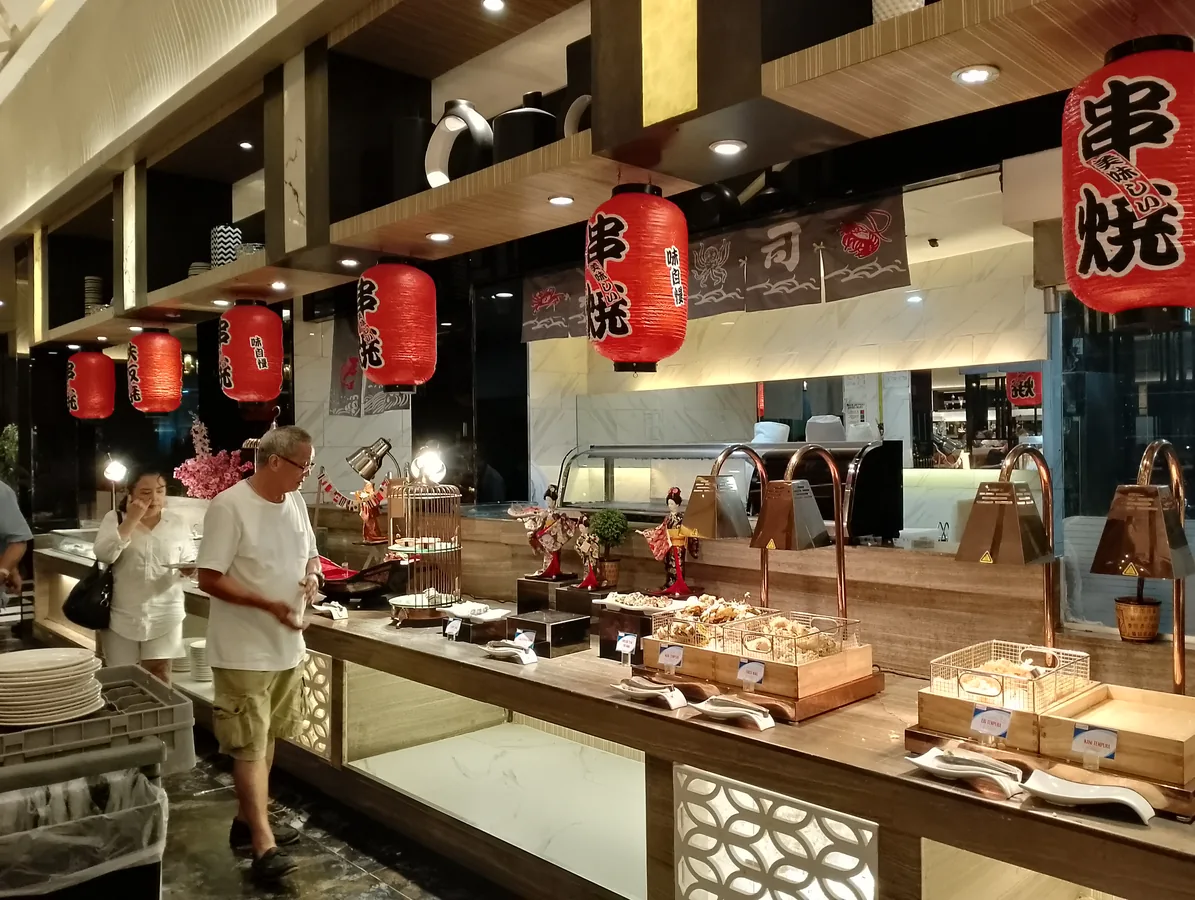 Buffet 101的日式餐区