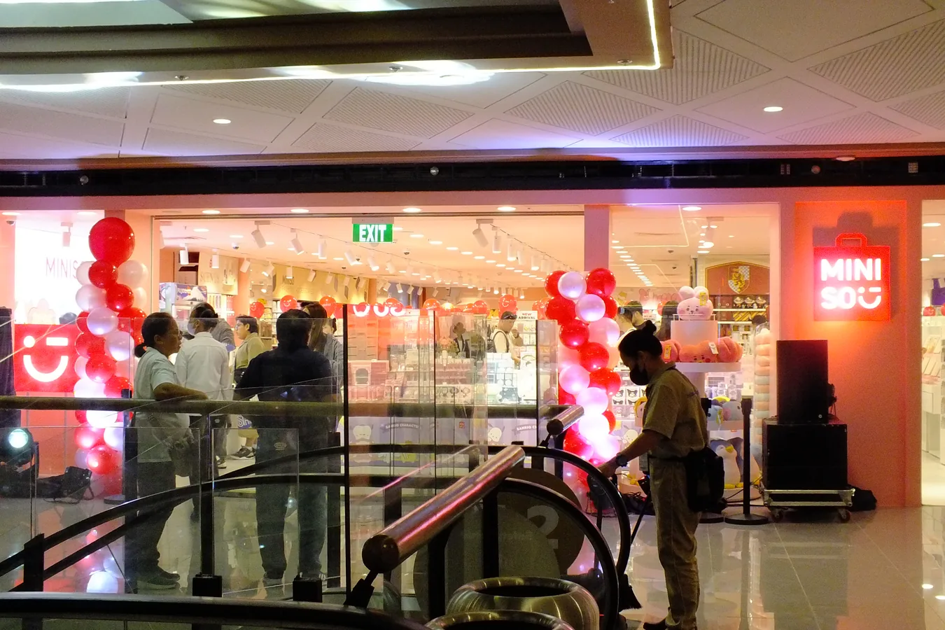 SM J Mall内的MINISO店铺，适合先按购物目的安排逛店路线