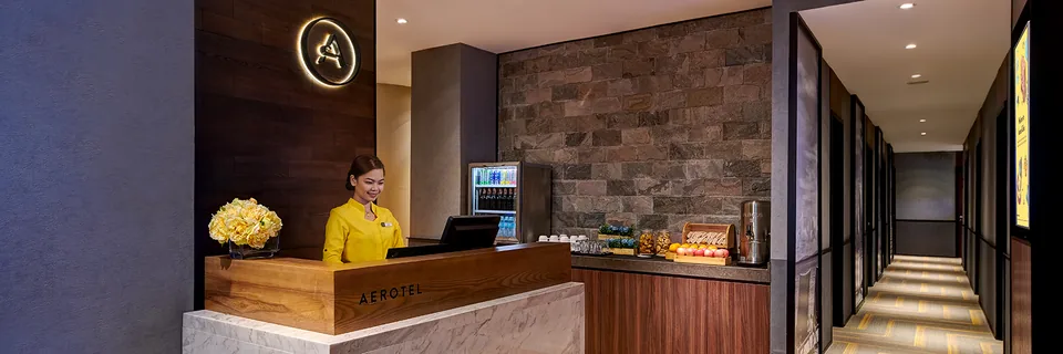 Terminal 2内Aerotel Cebu的接待区
