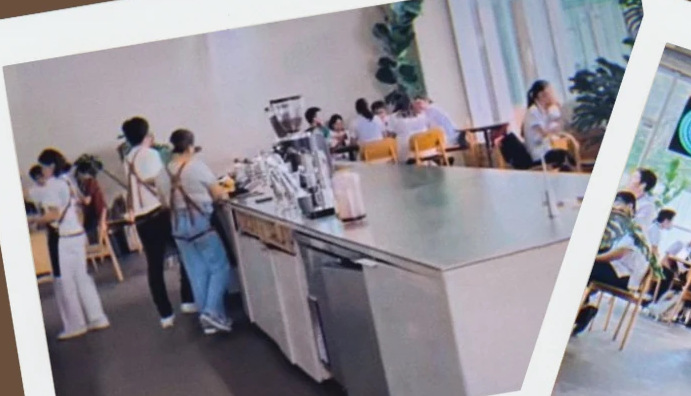 宿务Tightrope Coffee One Paseo:分店限定Mont Blanc与咖啡点单方法:目的地要指定到“Tightrope Coffee One Paseo”
