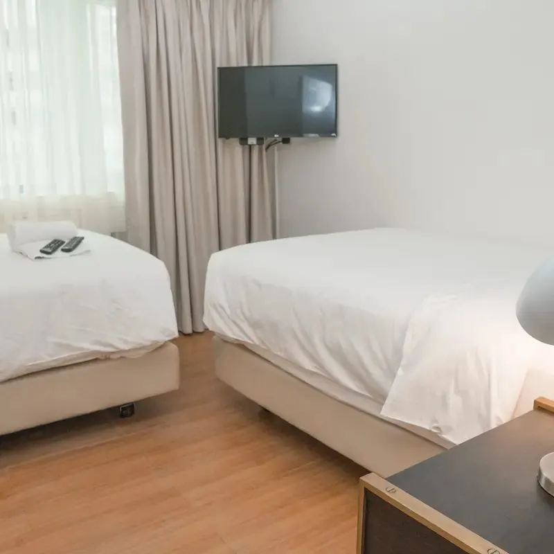 宿务Quest Serviced Residences Cebu：Ayala步行5分钟、带厨房的长住指南｜1BR、2BR能把睡觉的地方和生活的地方分开