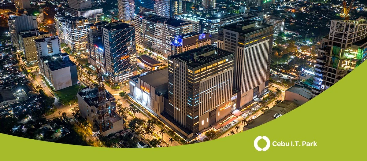 PILA Education官方周边资料中的IT Park夜景