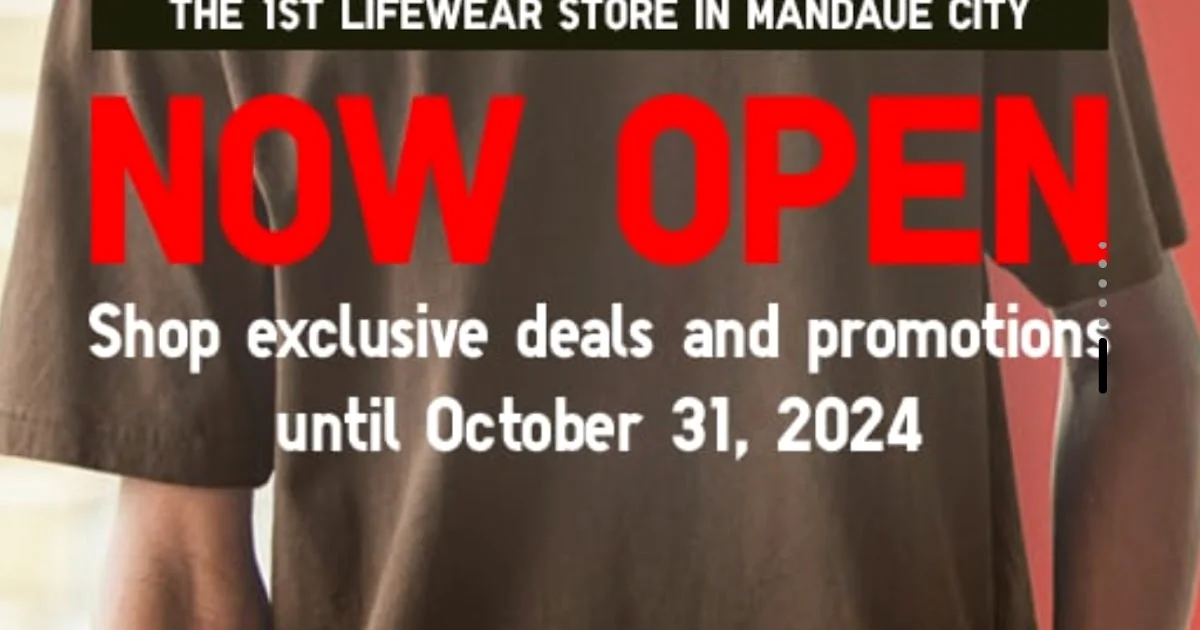 UNIQLO SM J Mall:位置、商品类别与门店服务