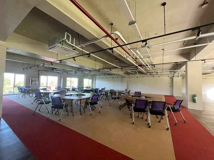 LCIC教室中的不同学习区域