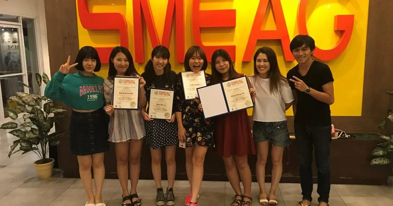 SMEAG Capital校区的修业证书、正式成绩与个人进步案例相关场景