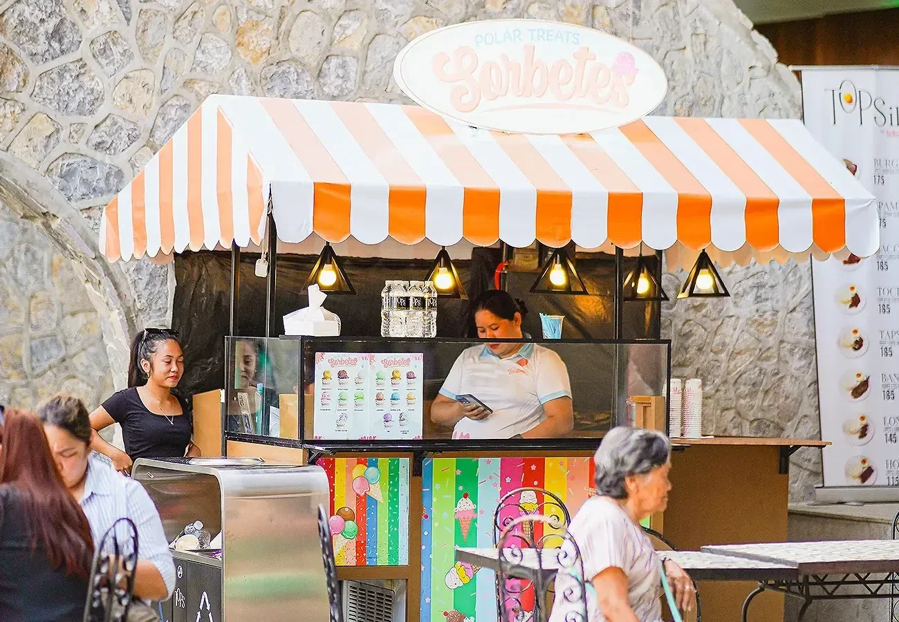 Sorbetes by Polar Treats是快闪店｜宿务TOPS实景