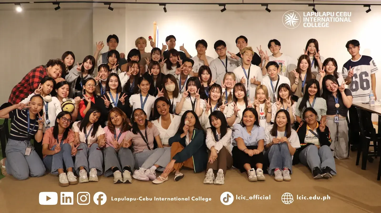 LCIC学生在大型交流活动中建立联系