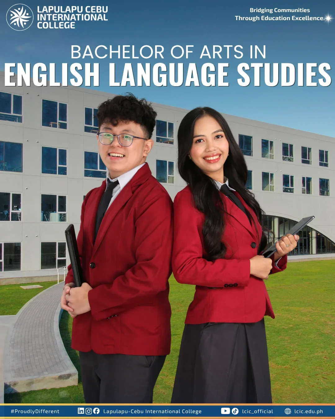 LCIC英语语言学学士课程学生