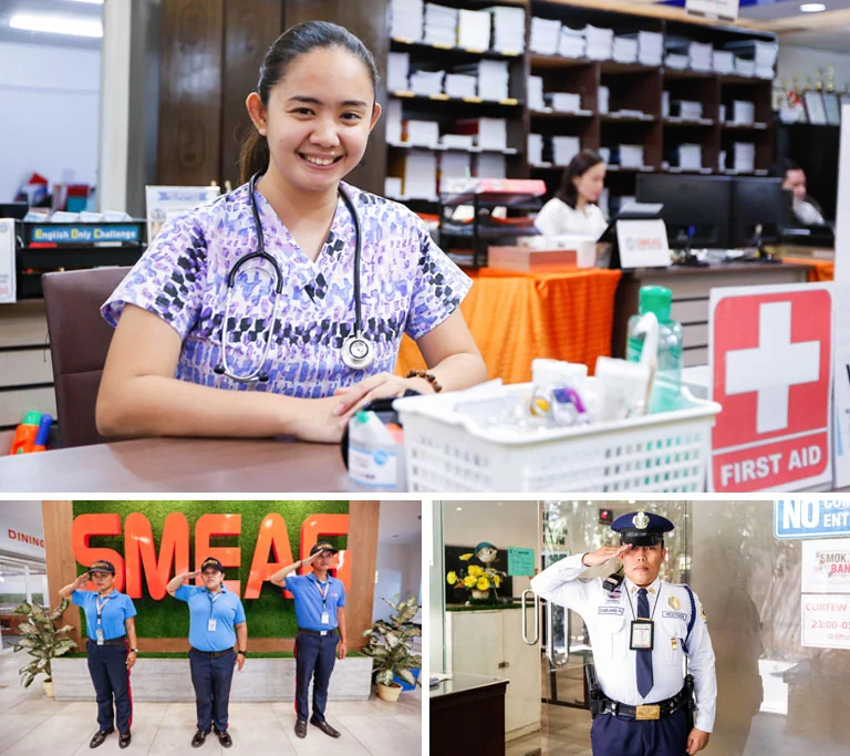 SMEAG校内急救与学生服务柜台