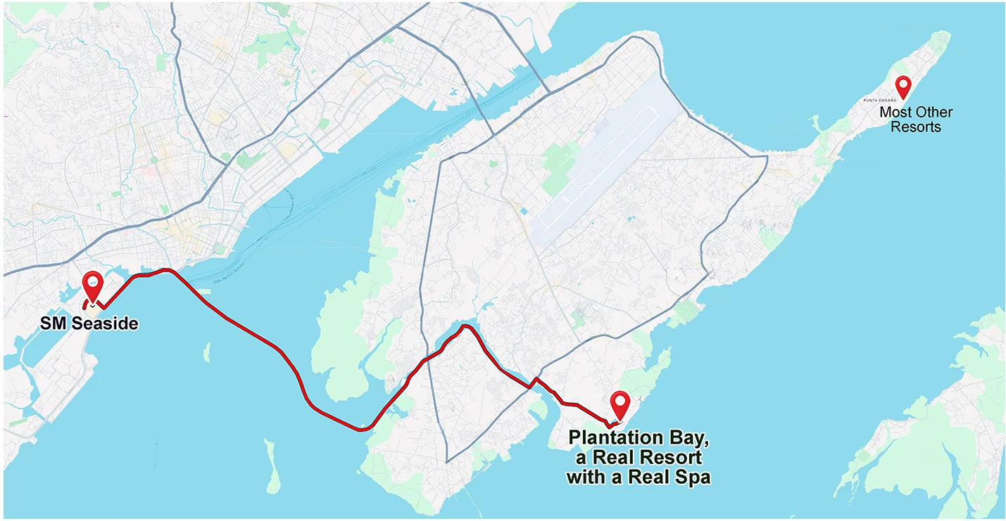 Plantation Bay度假村的价格、交通与预订前确认相关场景