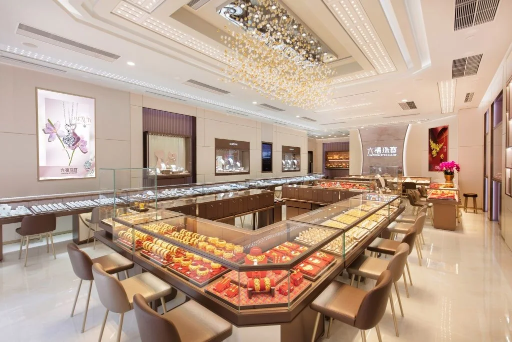 菲律宾宿务:Luk Fook Jewellery店内