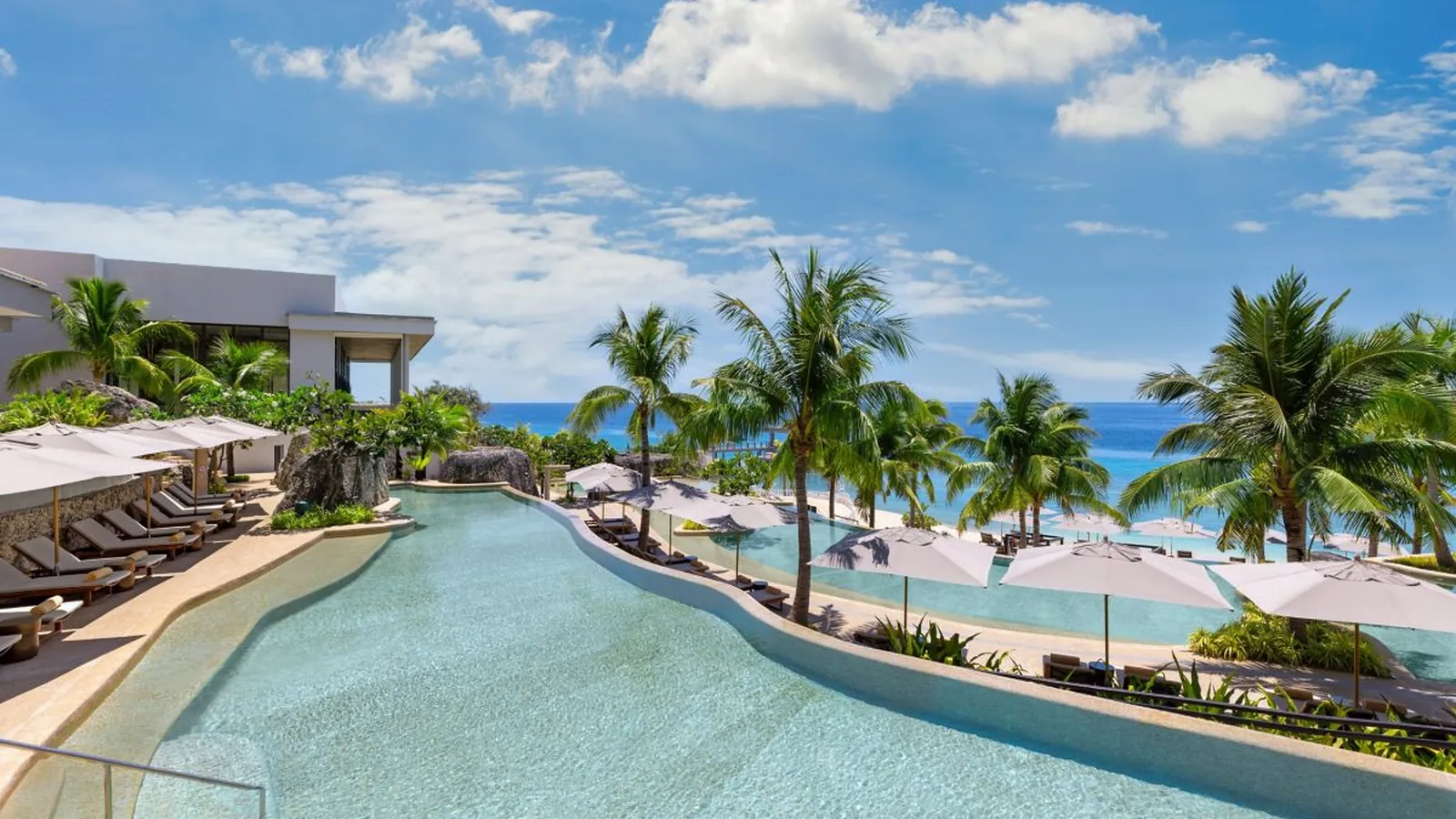 Sheraton Leisure Pool泳池与海景