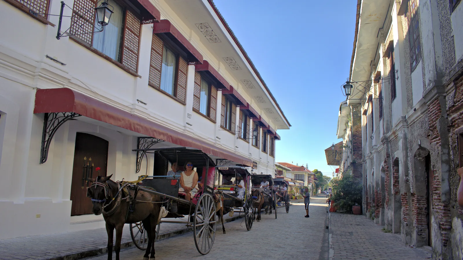 维甘古城Calle Crisologo街道
