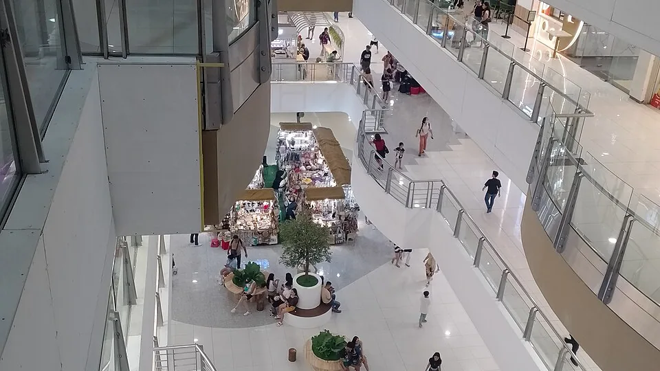 SM City Cebu室内购物区域