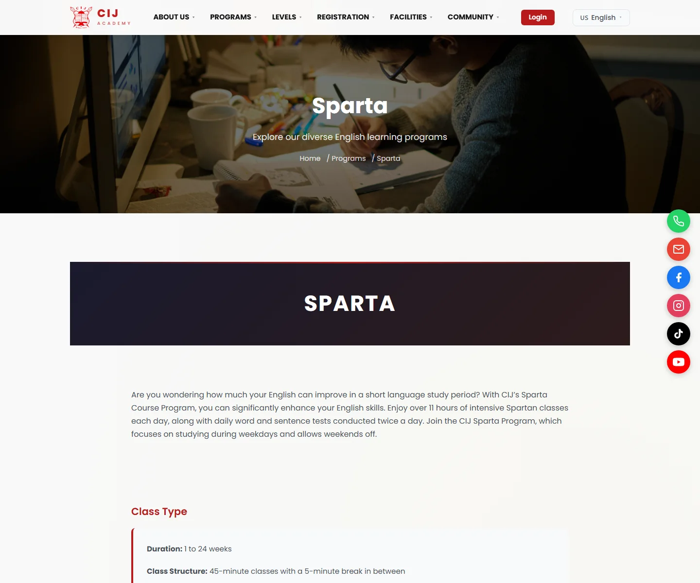 CIJ Sparta 5/6：强制自习与考试日程