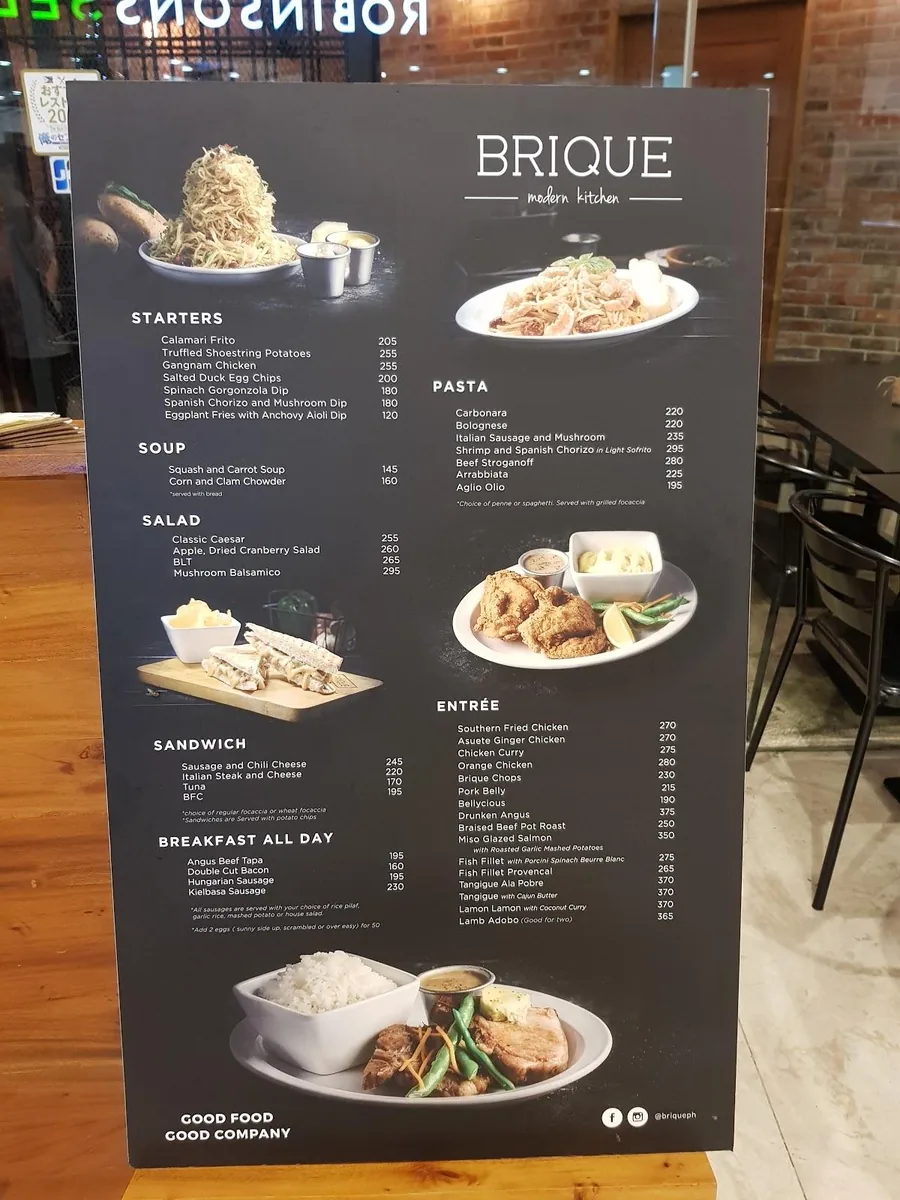 宿务Brique Robinsons Galleria店：西餐、意面与甜品怎么选的正文相关图片2