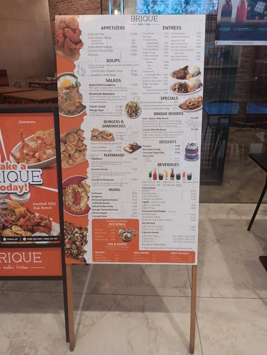 宿务Brique Robinsons Galleria店：西餐、意面与甜品怎么选的正文相关图片3