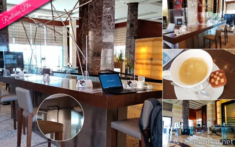 宿务Radisson Blu Cebu的Lobby Bar：轻食、鸡尾酒、座位与现场演出的正文相关图片2