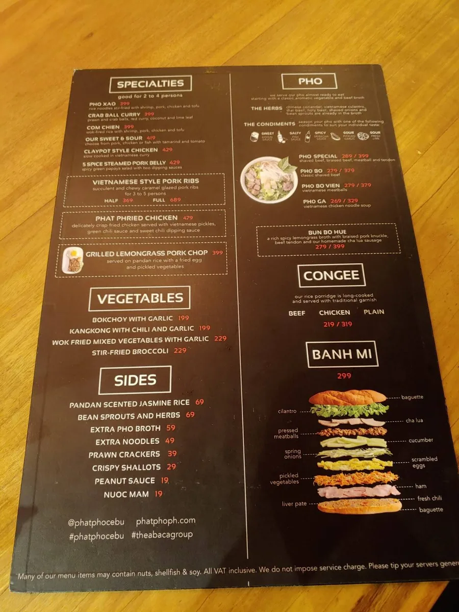 宿务Phat Pho Robinsons Galleria店：河粉、春卷与米饭类怎么选的正文相关图片2