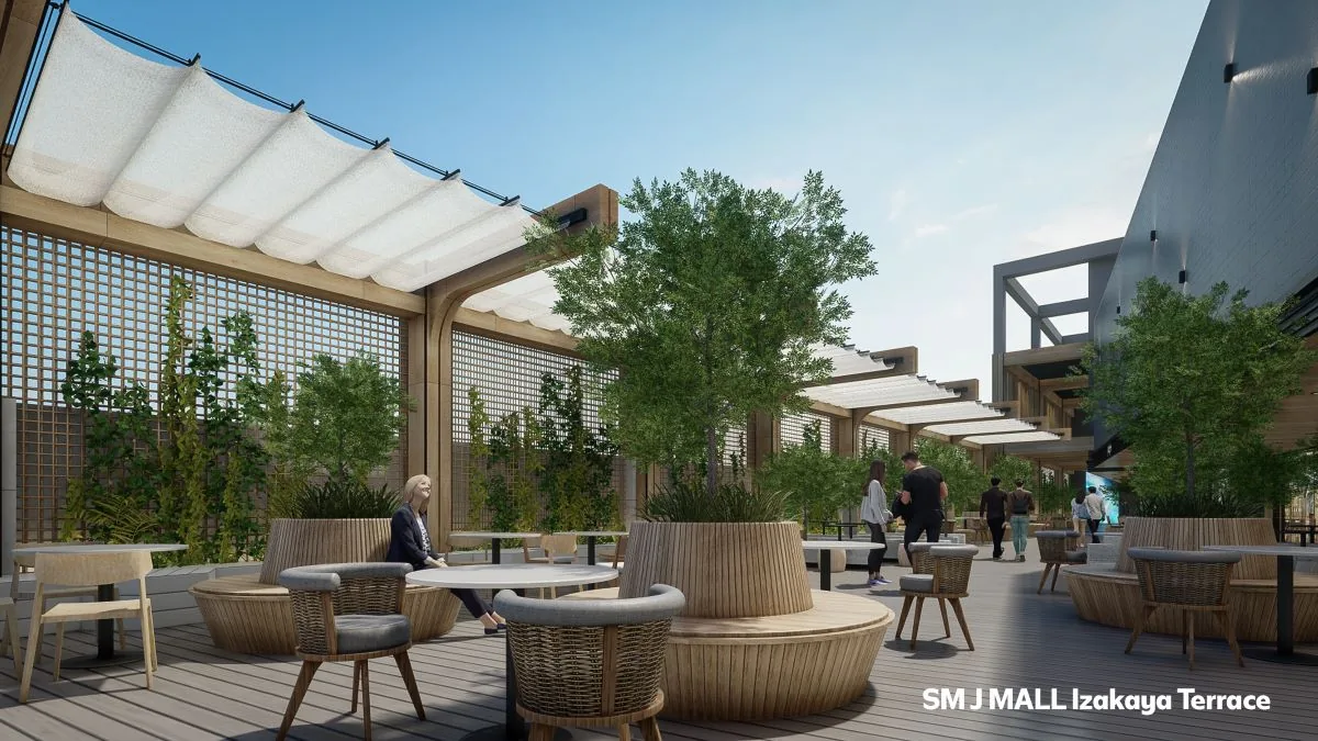 宿务SM J Mall Izakaya Terrace：露台位置与各餐厅的使用范围的正文相关图片2