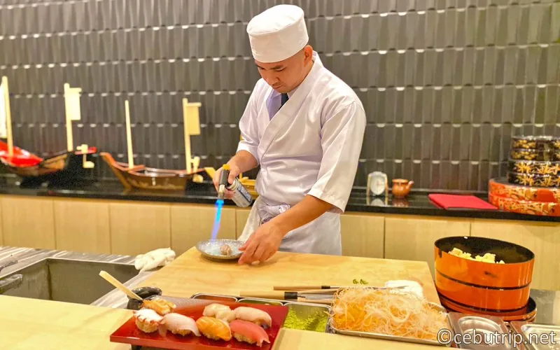 宿务NUSTAR的Umishō:铁板烧、寿司与刺身的选法和座位预约