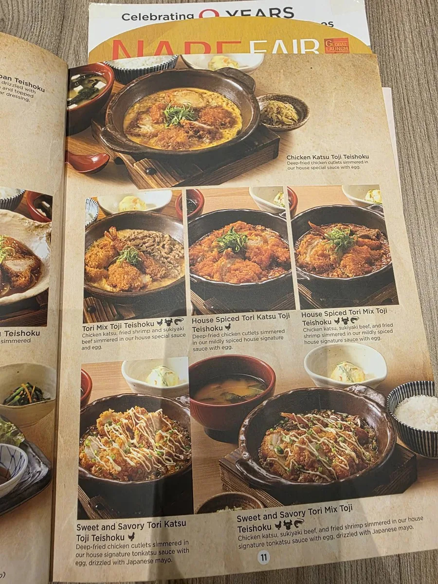 宿务YAYOI SM City Cebu:定食、单品与加点菜单的区别