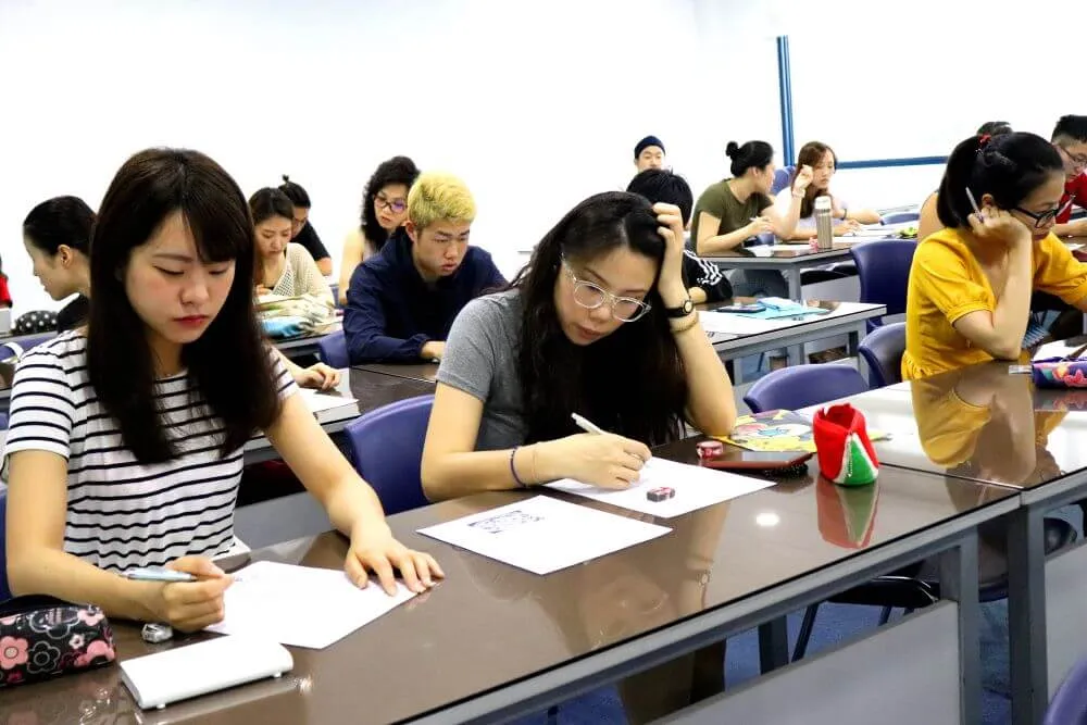 CPIの授業を受ける学生