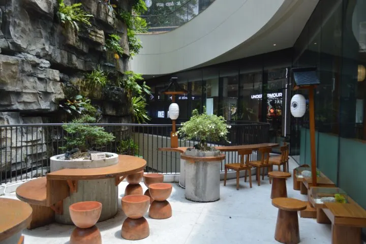 SM J Mall Izakaya Terrace｜テラスの位置と飲食店の利用範囲