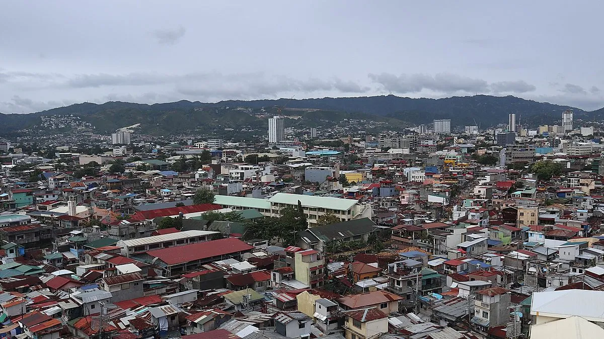 セブ市の住宅街